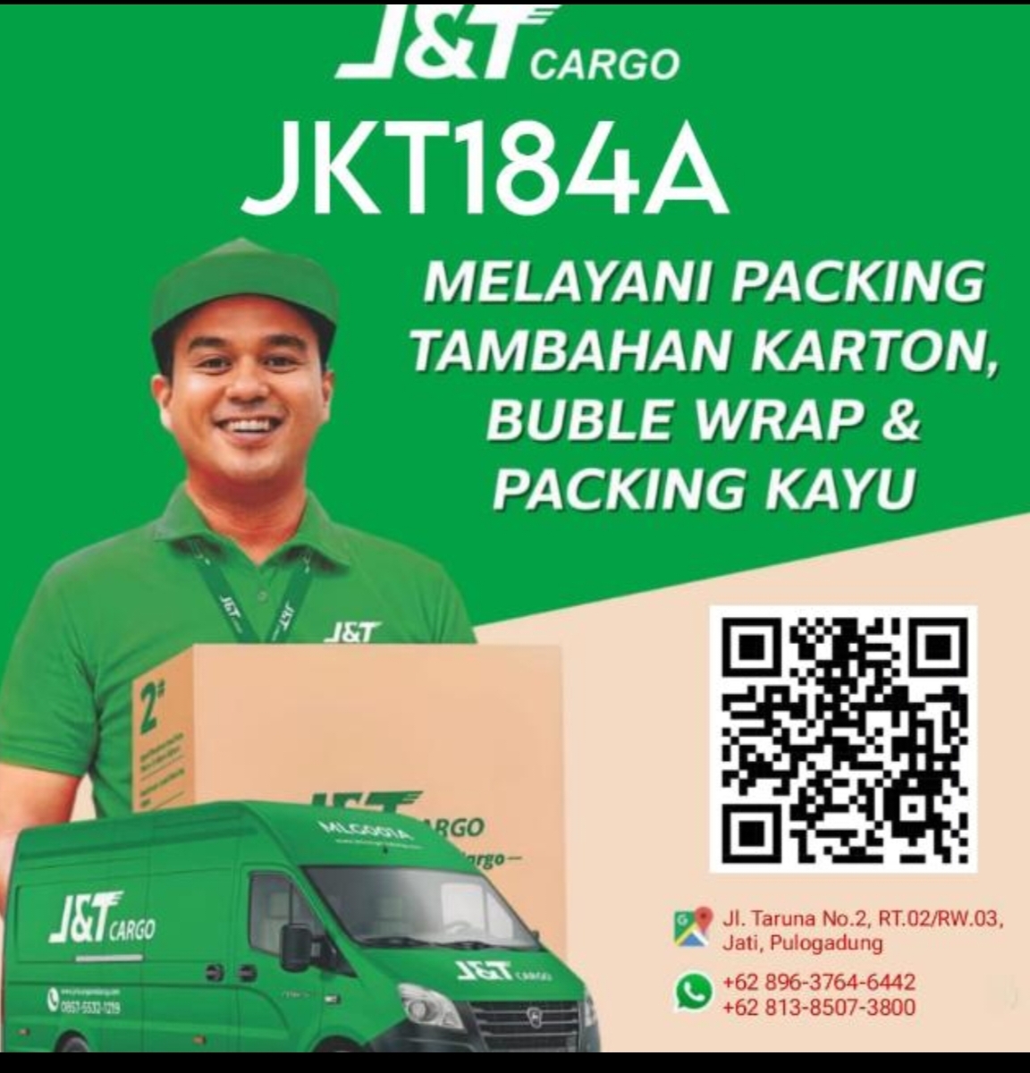 Informasi layanan J&T Cargo Jakarta Timur Jakarta Timur